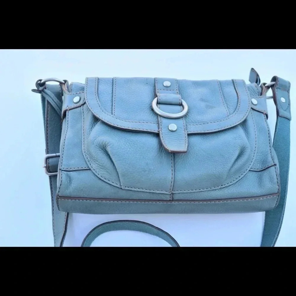 Fossil leather cross body bag - Picture 7 of 8